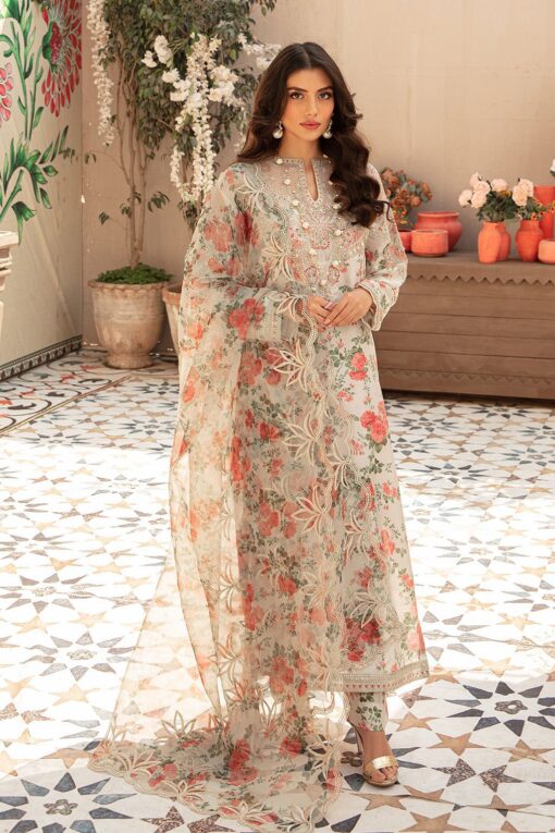 EMBROIDERED SWISS LAWN