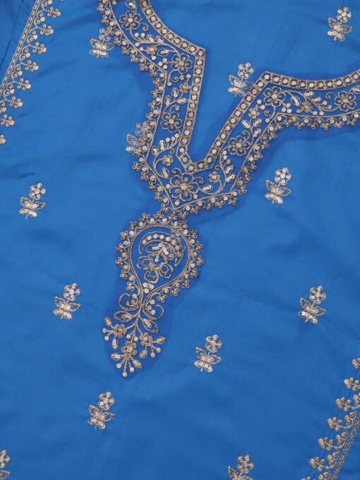 lawn dress with swiss voil doppta - Image 3
