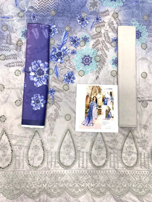 Lawn dress heavy embroidered - Image 6