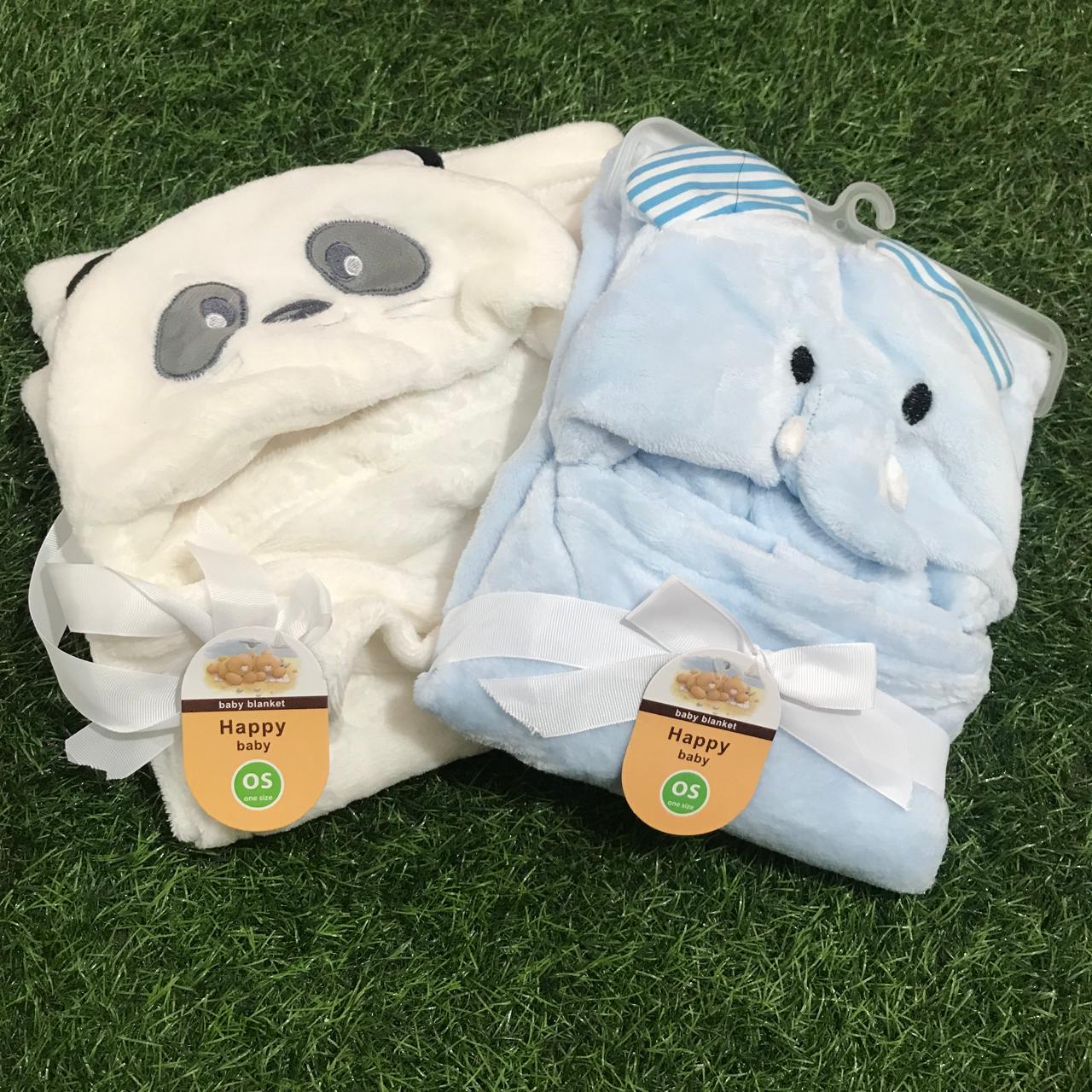 Cozy Character Fleece Blanket for Infants