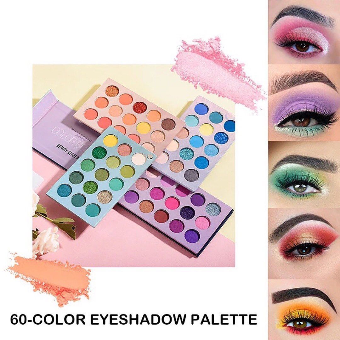 Explore Our Palette: 60 Colors Matte Collection