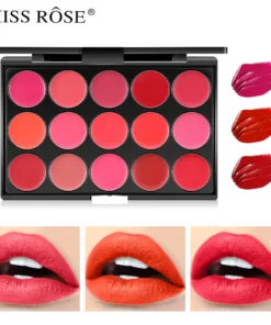 Discover the Beauty of Our 15 Color Waterproof Matte Velvet Lipstick