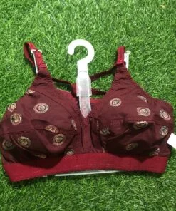 Ladies Bra cotton Embroidered
